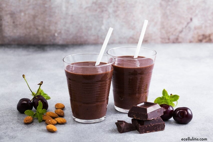 chocolate and cherry smoothie - want to make a green smoothie but don’t know how