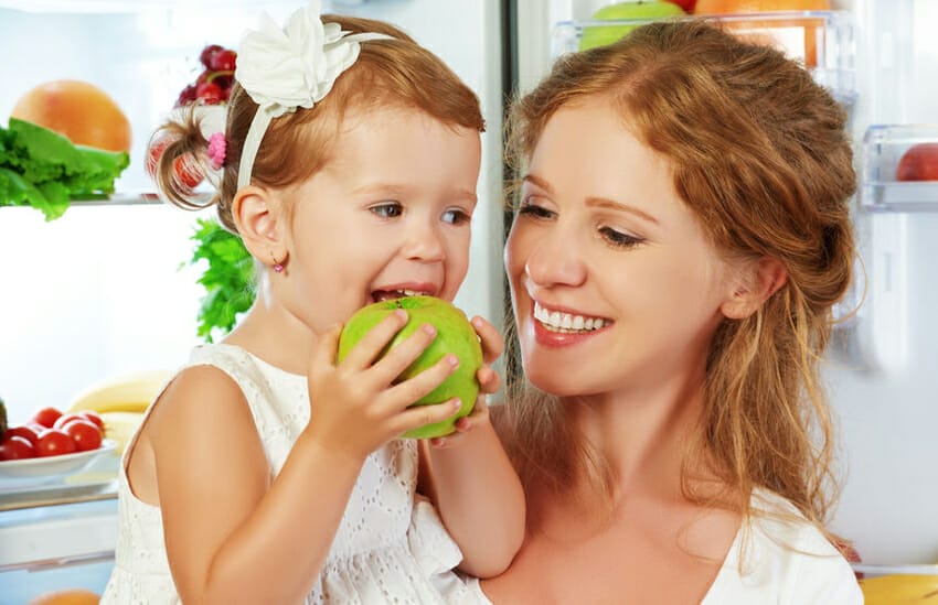 Healthy food for Easter